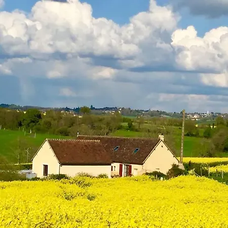 Magnifique Longere Du Perche Avec Vue Panoramique Et Piscine Pour 9 Personnes 别墅