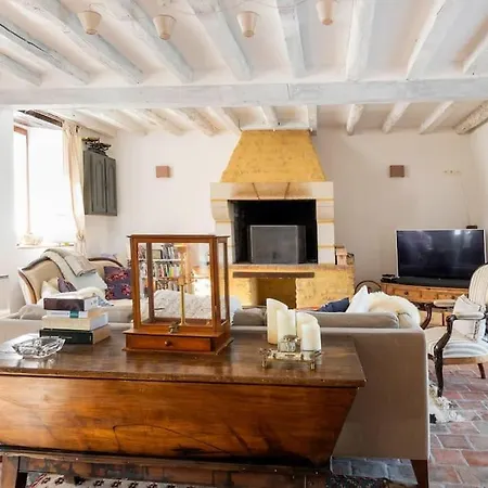 Vila Magnifique Longere Du Perche Avec Vue Panoramique Et Piscine Pour 9 Personnes *