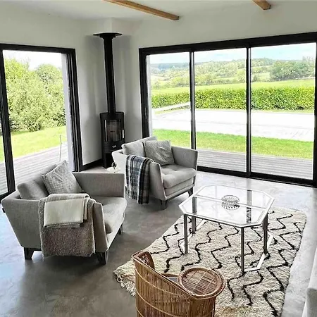 Magnifique Longere Du Perche Avec Vue Panoramique Et Piscine Pour 9 Personnes Vila