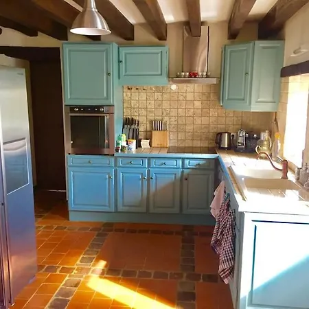 Magnifique Longere Du Perche Avec Vue Panoramique Et Piscine Pour 9 Personnes *