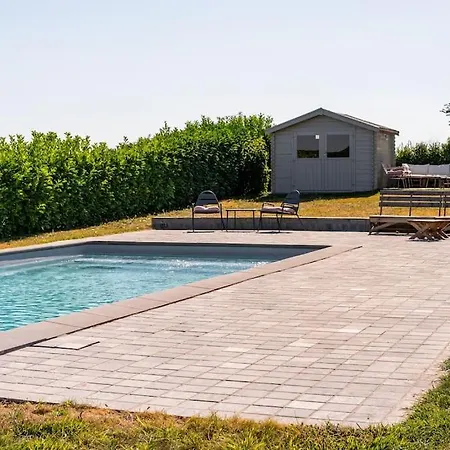 别墅 Magnifique Longere Du Perche Avec Vue Panoramique Et Piscine Pour 9 Personnes Le Gue-de-la-Chaine