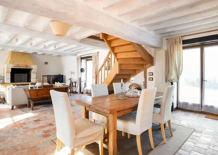 Vila Magnifique Longere Du Perche Avec Vue Panoramique Et Piscine Pour 9 Personnes *