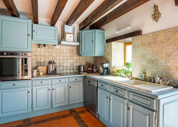 Vila Magnifique Longere Du Perche Avec Vue Panoramique Et Piscine Pour 9 Personnes Le Gue-de-la-Chaine