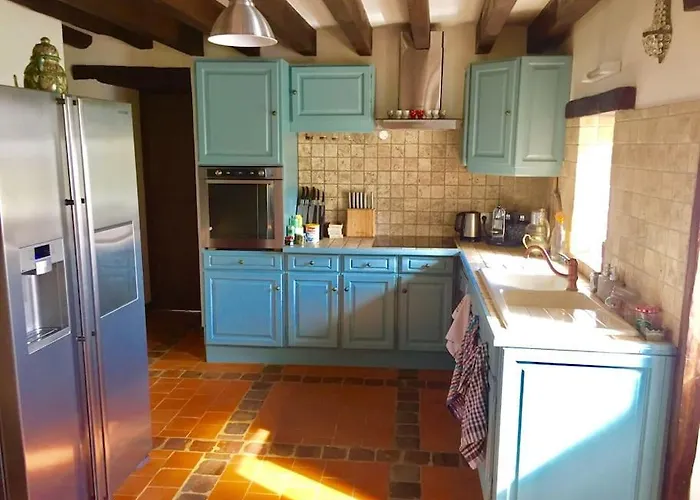 Magnifique Longere Du Perche Avec Vue Panoramique Et Piscine Pour 9 Personnes *