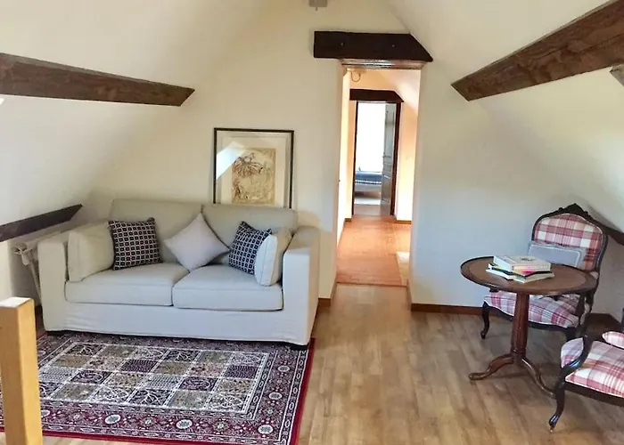 Vila Magnifique Longere Du Perche Avec Vue Panoramique Et Piscine Pour 9 Personnes *