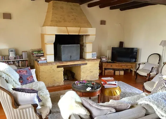 Magnifique Longere Du Perche Avec Vue Panoramique Et Piscine Pour 9 Personnes